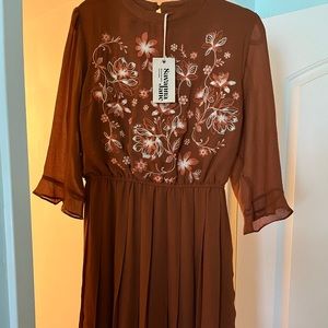 Samantha Jane embroidered dress